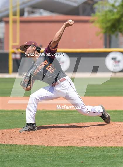 Thumbnail 3 in Tolleson vs Red Mountain (AIA 6A Round 1A Playoff) photogallery.