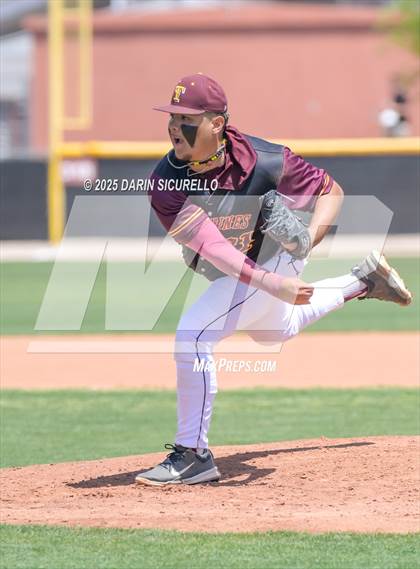 Thumbnail 2 in Tolleson vs Red Mountain (AIA 6A Round 1A Playoff) photogallery.