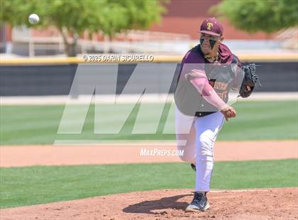 Thumbnail 3 in Tolleson vs Red Mountain (AIA 6A Round 1A Playoff) photogallery.