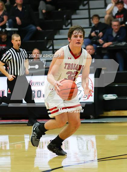 Thumbnail 3 in Franklin Community vs East Central (IHSAA 4A Section 14 Semifinal) photogallery.
