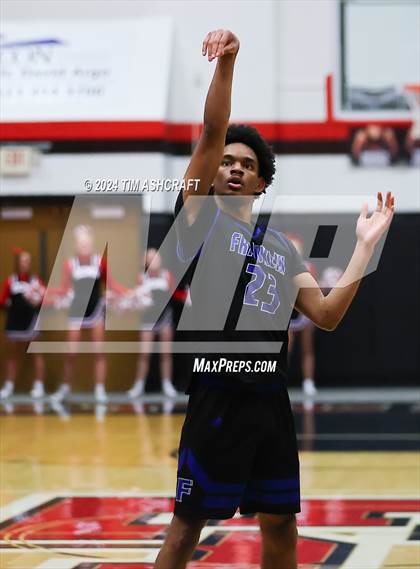 Thumbnail 3 in Franklin Community vs East Central (IHSAA 4A Section 14 Semifinal) photogallery.
