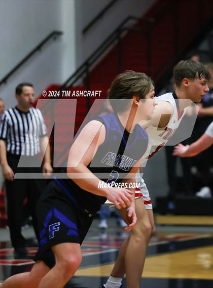 Thumbnail 3 in Franklin Community vs East Central (IHSAA 4A Section 14 Semifinal) photogallery.