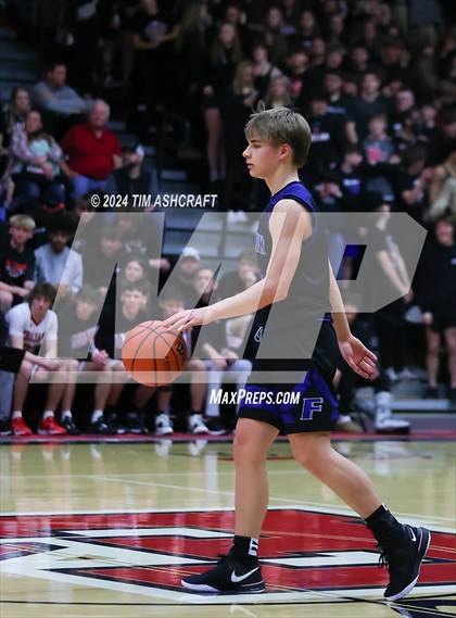 Thumbnail 3 in Franklin Community vs East Central (IHSAA 4A Section 14 Semifinal) photogallery.
