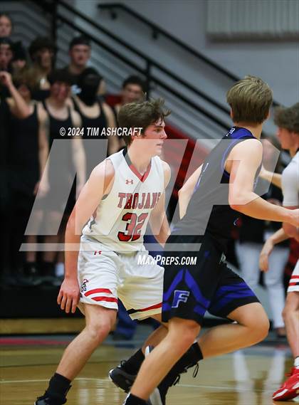 Thumbnail 3 in Franklin Community vs East Central (IHSAA 4A Section 14 Semifinal) photogallery.