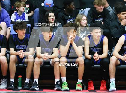 Thumbnail 3 in Franklin Community vs East Central (IHSAA 4A Section 14 Semifinal) photogallery.