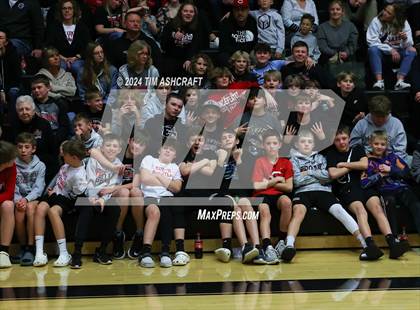 Thumbnail 1 in Franklin Community vs East Central (IHSAA 4A Section 14 Semifinal) photogallery.