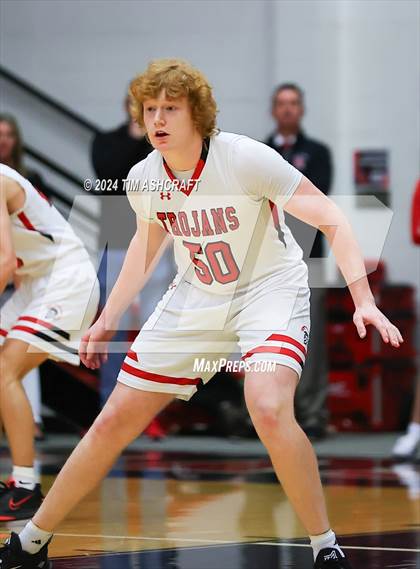 Thumbnail 3 in Franklin Community vs East Central (IHSAA 4A Section 14 Semifinal) photogallery.