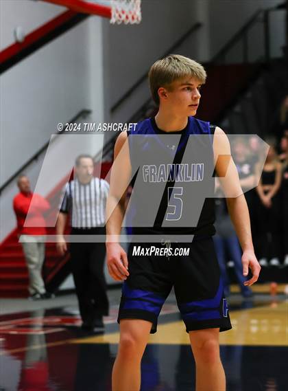 Thumbnail 3 in Franklin Community vs East Central (IHSAA 4A Section 14 Semifinal) photogallery.