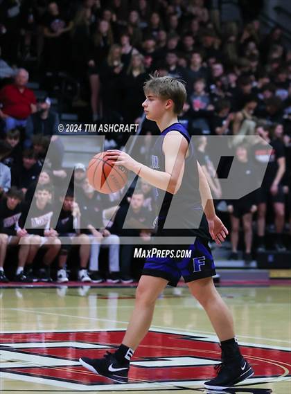 Thumbnail 2 in Franklin Community vs East Central (IHSAA 4A Section 14 Semifinal) photogallery.