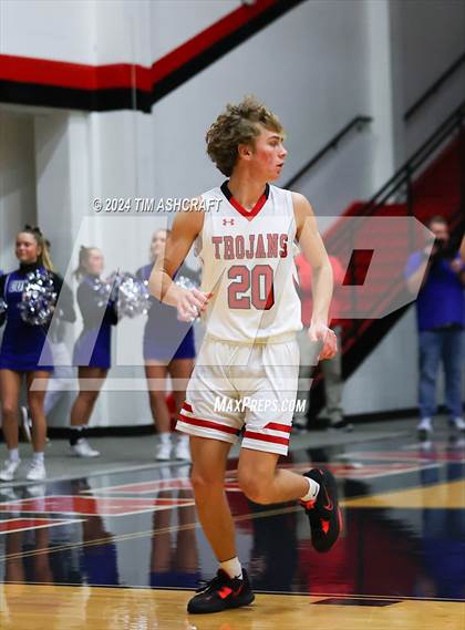 Thumbnail 1 in Franklin Community vs East Central (IHSAA 4A Section 14 Semifinal) photogallery.