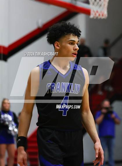 Thumbnail 1 in Franklin Community vs East Central (IHSAA 4A Section 14 Semifinal) photogallery.