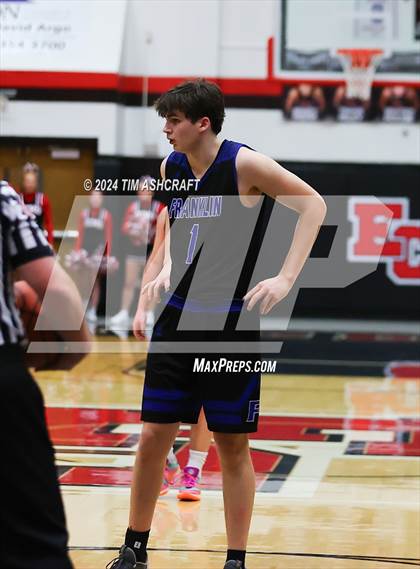 Thumbnail 2 in Franklin Community vs East Central (IHSAA 4A Section 14 Semifinal) photogallery.