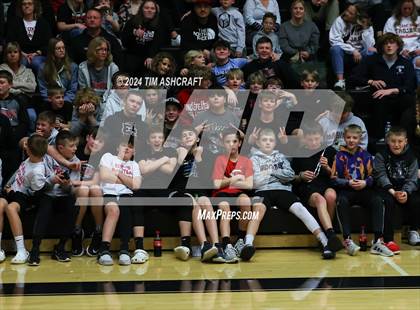 Thumbnail 2 in Franklin Community vs East Central (IHSAA 4A Section 14 Semifinal) photogallery.