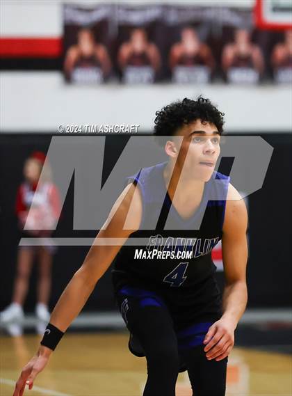 Thumbnail 3 in Franklin Community vs East Central (IHSAA 4A Section 14 Semifinal) photogallery.