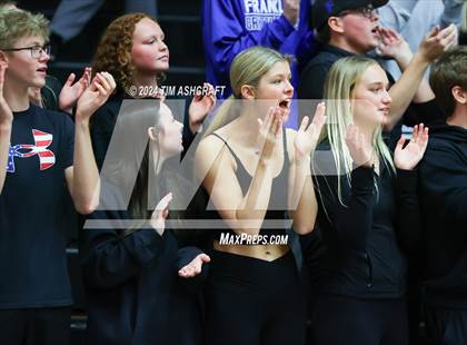 Thumbnail 2 in Franklin Community vs East Central (IHSAA 4A Section 14 Semifinal) photogallery.