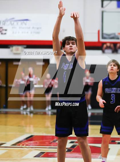 Thumbnail 1 in Franklin Community vs East Central (IHSAA 4A Section 14 Semifinal) photogallery.
