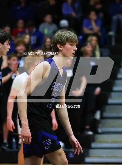 Thumbnail 1 in Franklin Community vs East Central (IHSAA 4A Section 14 Semifinal) photogallery.