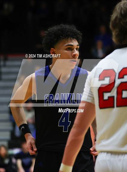 Thumbnail 1 in Franklin Community vs East Central (IHSAA 4A Section 14 Semifinal) photogallery.