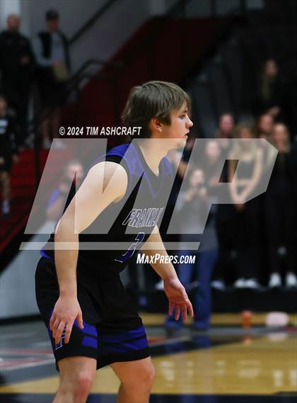 Thumbnail 3 in Franklin Community vs East Central (IHSAA 4A Section 14 Semifinal) photogallery.