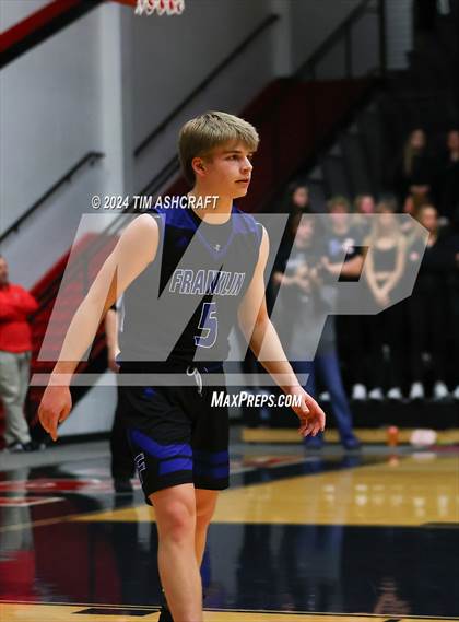 Thumbnail 1 in Franklin Community vs East Central (IHSAA 4A Section 14 Semifinal) photogallery.