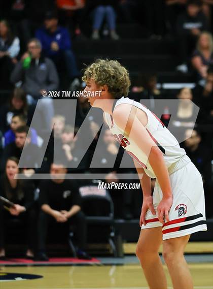 Thumbnail 1 in Franklin Community vs East Central (IHSAA 4A Section 14 Semifinal) photogallery.