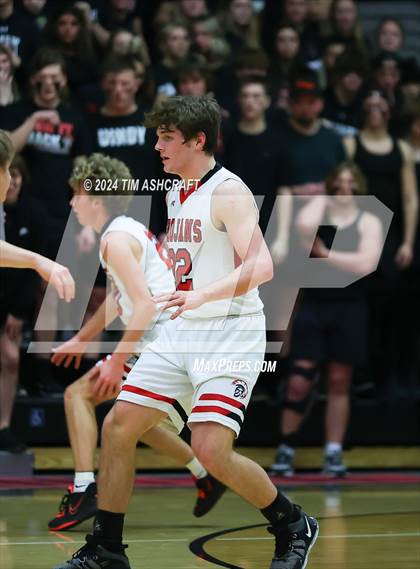 Thumbnail 1 in Franklin Community vs East Central (IHSAA 4A Section 14 Semifinal) photogallery.