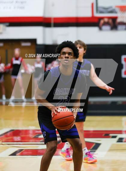 Thumbnail 2 in Franklin Community vs East Central (IHSAA 4A Section 14 Semifinal) photogallery.