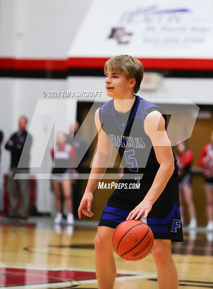 Thumbnail 1 in Franklin Community vs East Central (IHSAA 4A Section 14 Semifinal) photogallery.