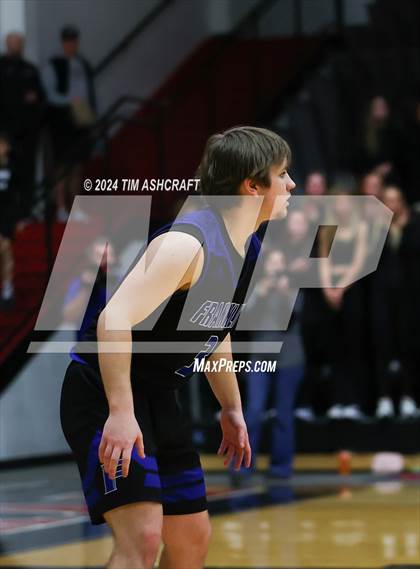 Thumbnail 1 in Franklin Community vs East Central (IHSAA 4A Section 14 Semifinal) photogallery.