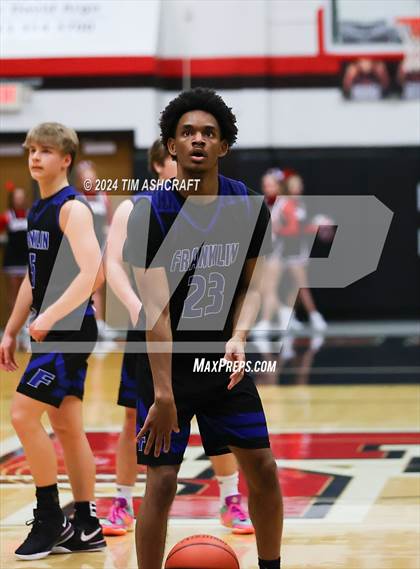 Thumbnail 1 in Franklin Community vs East Central (IHSAA 4A Section 14 Semifinal) photogallery.