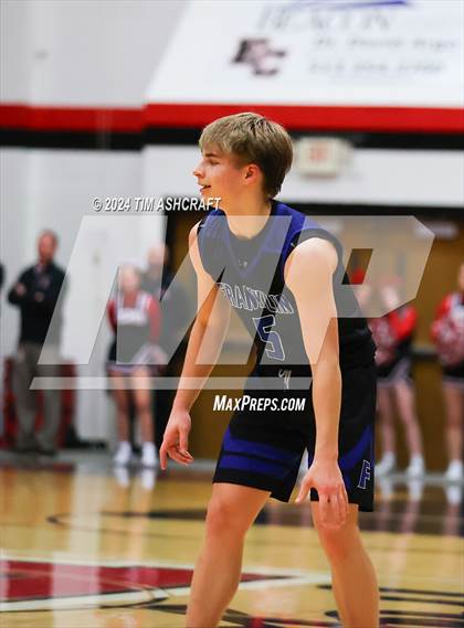 Thumbnail 2 in Franklin Community vs East Central (IHSAA 4A Section 14 Semifinal) photogallery.