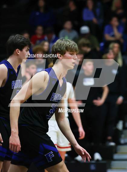 Thumbnail 3 in Franklin Community vs East Central (IHSAA 4A Section 14 Semifinal) photogallery.