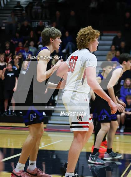 Thumbnail 1 in Franklin Community vs East Central (IHSAA 4A Section 14 Semifinal) photogallery.