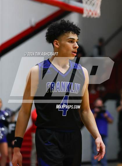 Thumbnail 2 in Franklin Community vs East Central (IHSAA 4A Section 14 Semifinal) photogallery.