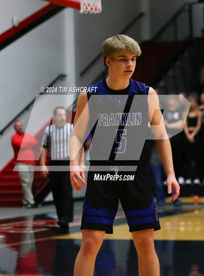 Thumbnail 1 in Franklin Community vs East Central (IHSAA 4A Section 14 Semifinal) photogallery.