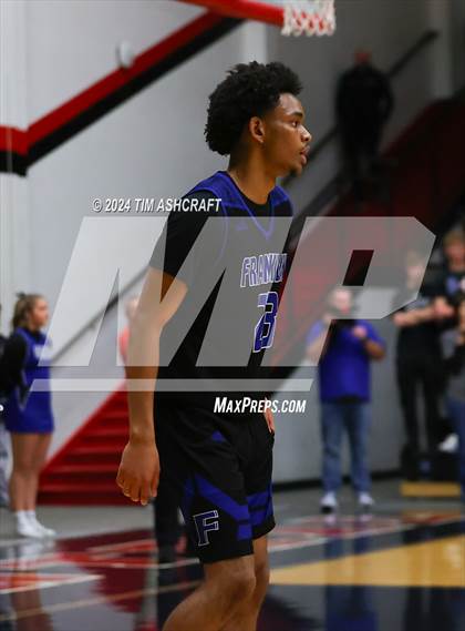 Thumbnail 2 in Franklin Community vs East Central (IHSAA 4A Section 14 Semifinal) photogallery.