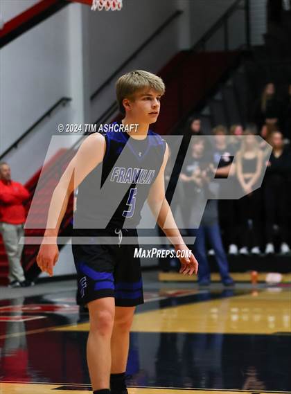 Thumbnail 3 in Franklin Community vs East Central (IHSAA 4A Section 14 Semifinal) photogallery.
