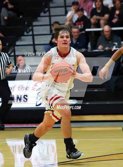 Thumbnail 1 in Franklin Community vs East Central (IHSAA 4A Section 14 Semifinal) photogallery.
