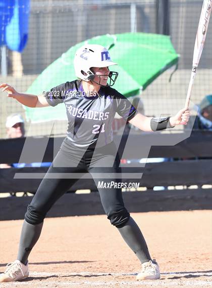 Thumbnail 2 in Chino Valley @ Northwest Christian (Senior Night) photogallery.