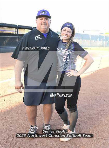 Thumbnail 2 in Chino Valley @ Northwest Christian (Senior Night) photogallery.
