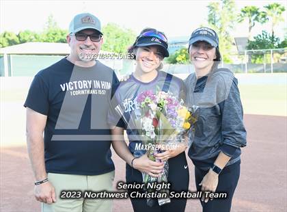 Thumbnail 3 in Chino Valley @ Northwest Christian (Senior Night) photogallery.