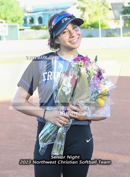 Thumbnail 3 in Chino Valley @ Northwest Christian (Senior Night) photogallery.