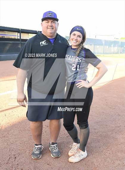 Thumbnail 1 in Chino Valley @ Northwest Christian (Senior Night) photogallery.