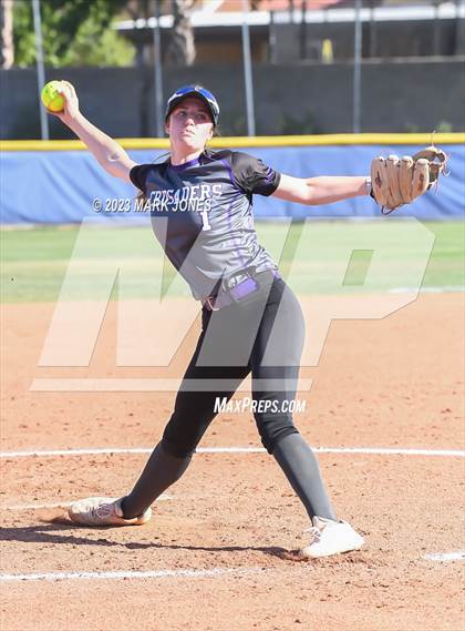 Thumbnail 3 in Chino Valley @ Northwest Christian (Senior Night) photogallery.