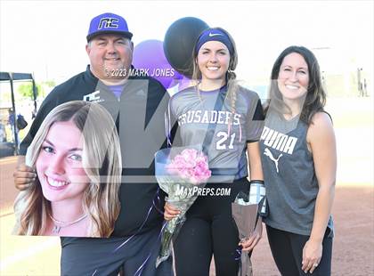 Thumbnail 1 in Chino Valley @ Northwest Christian (Senior Night) photogallery.