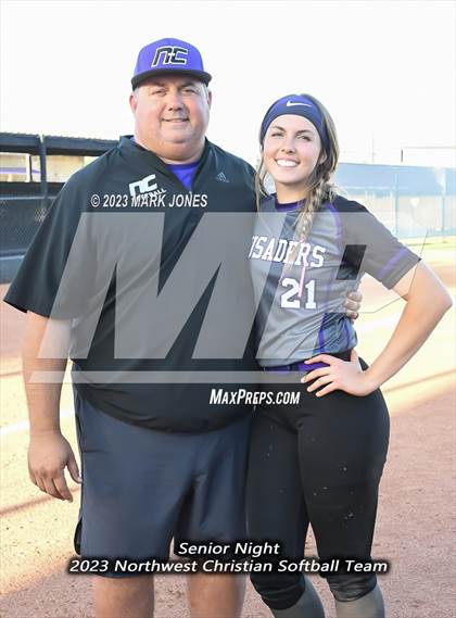 Thumbnail 3 in Chino Valley @ Northwest Christian (Senior Night) photogallery.