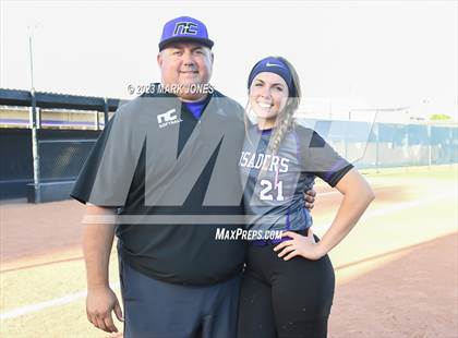 Thumbnail 1 in Chino Valley @ Northwest Christian (Senior Night) photogallery.