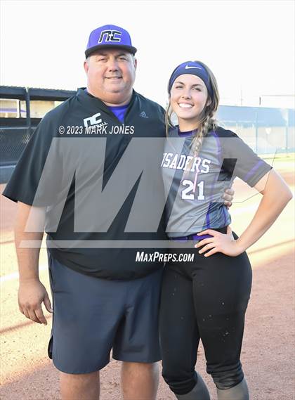 Thumbnail 2 in Chino Valley @ Northwest Christian (Senior Night) photogallery.