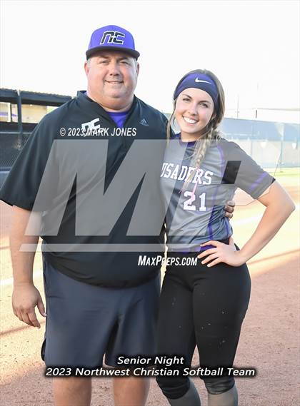 Thumbnail 1 in Chino Valley @ Northwest Christian (Senior Night) photogallery.