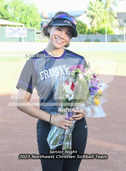 Thumbnail 2 in Chino Valley @ Northwest Christian (Senior Night) photogallery.